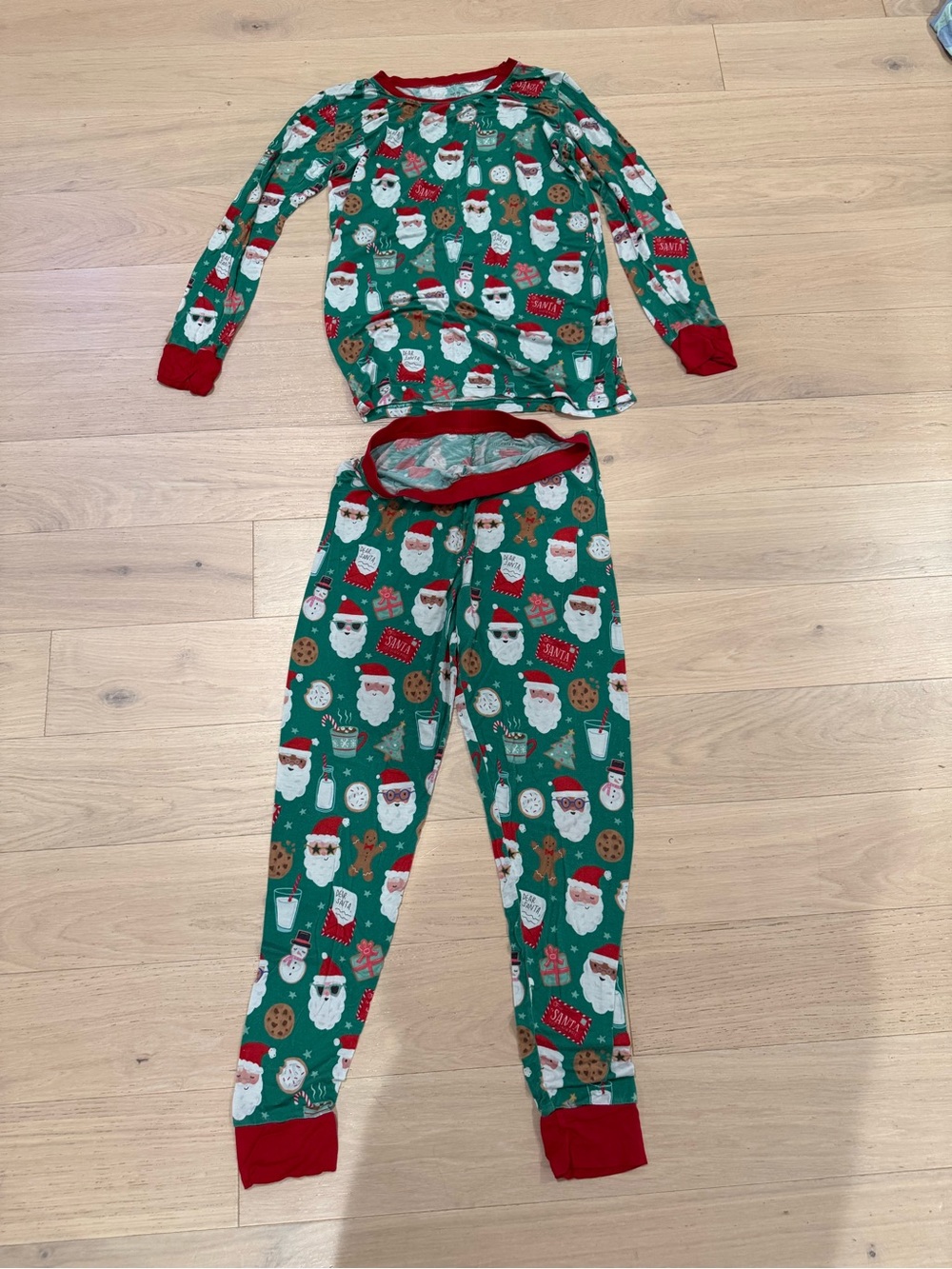 Little Sleepies Kids Christmas Santa Pajama Set
